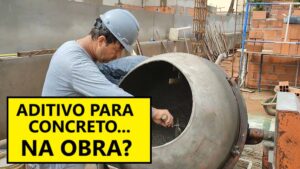 USAR ADITIVOS NO CONCRETO NA OBRA?