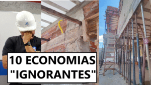 ECONOMIAS “IGNORANTES” NA HORA DE CONSTRUIR!